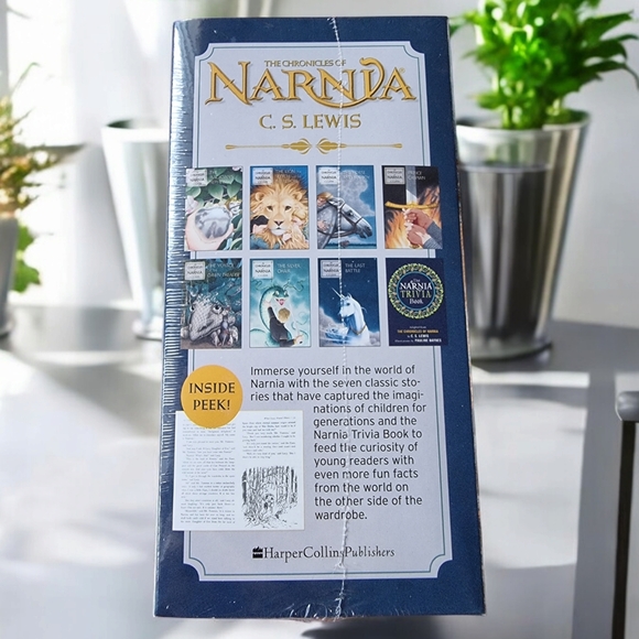 🆕️ The Chronicles of Narnia Box Set of 8 Softcover Books - Picture 4 of 5